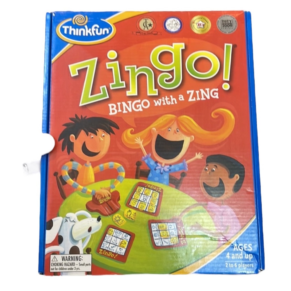 ThinkFun Zingo BINGO with a ZING Game Kids Ages 4+